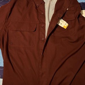 Ocean Coast Big and Tall Fishing shirt